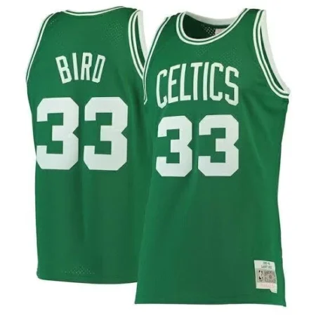 Regata Mitchell & Ness Boston Celtics 1985-1886 Retro Verde - Bird #33