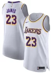 Regata AUTHENTIC – Los Angeles Lakers – Branca – JAMES #23