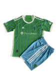 Kit Infantil Titular Seattle Sounders Verde 2024/25 Unissex