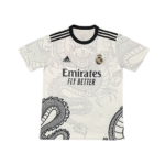Camisa Real Madrid Dragão Branca 2024/25 Masculina