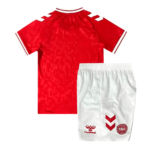 Kit Infantil Dinamarca Home I Vermelha 2024/25 Unissex