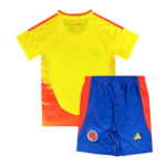 Kit Infantil Colômbia Amarela Home I 2024/25 Unissex