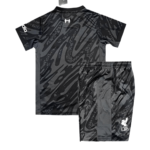 Kit Infantil Liverpool Golerio Preta 2024/25 Unissex