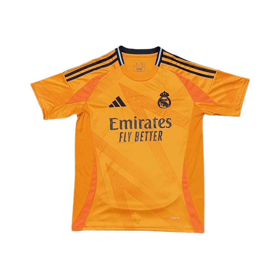 Camisa Real Madrid Laranja 20024/25 Masculina Camisa Real Madrid Laranja 20024/25 Masculina