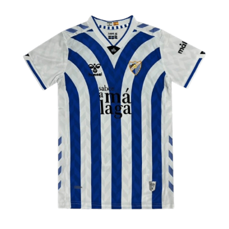 Camisa Málaga Especial Branca/Azul Concept 2024/25 Masculina