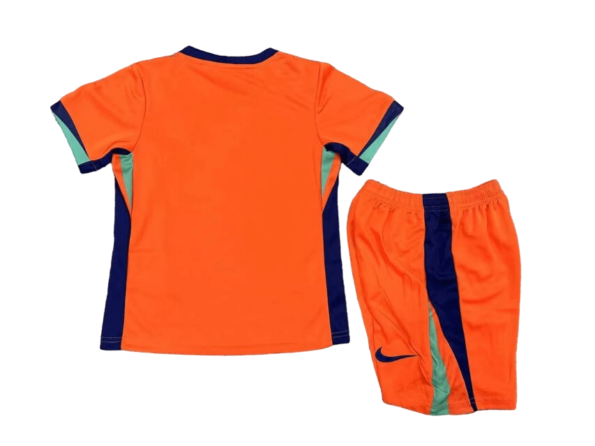 Kit Infantil Holanda Laranja Home I 2024/25 Unissex