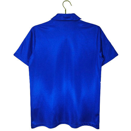 Camisa França Home Azul Retrô 1984 Masculina Camisa França Home Azul Retrô 1984 Masculina