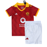 Kit Infantil Roma Titular Vermelha 2024/25 Unissex 