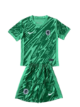 Kit Infantil Holanda Verde Goleiro 2024/25 Unissex