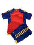 Kit Infantil Titular Real Salt Lake Vermelha/Azul 2024/25 Unissex