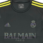 Camisa Real Madrid Balmain Preta 2024/25 Masculina