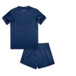 Kit Infantil PSG Azul Home I 2024/25 Unissex