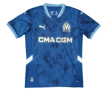 Camisa Olympique de Marseille I Azul Home 2024/25 Masculina