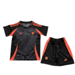 Kit Infantil Colômbia Preta Away II 2024/25 Unissex