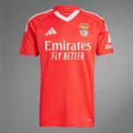 camisa Benfica Vermelha I Home 2024 25 masculina