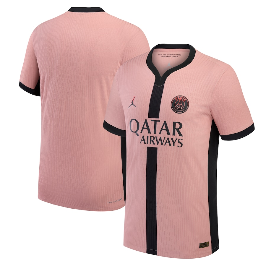 camisa-psg-jordan-rosa-iii-third-2024-25-jogador Camisa PSG Jordan Rosa Third III 2024/25 Jogador