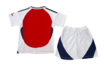 Kit Infantil Arsenal Home I Branca 2024/25 Unissex