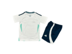 Kit Infantil Irlanda do Norte Branca II Away 2024/25 Unissex