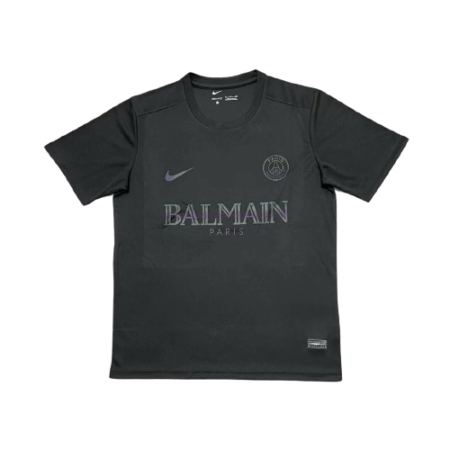 Camisa Real Madrid Balmain Preta 2024/25 Masculina