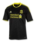 Camisa Liverpool Away Preta II 2010/11 Retrô Masculina
