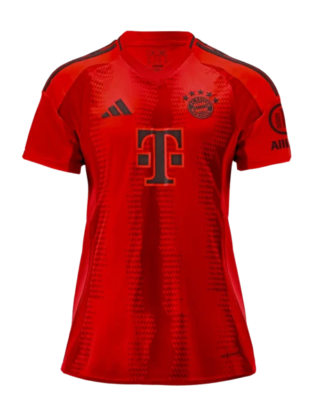 Camisa Bayern de Munique Vermelha Home I 2024/25 Feminina