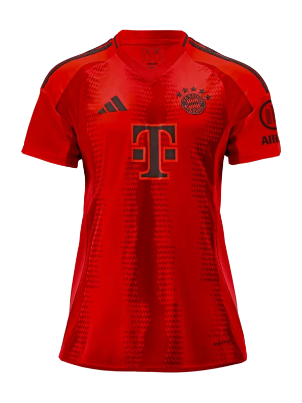 Camisa Bayern de Munique Vermelha Home I 2024/25 Feminina