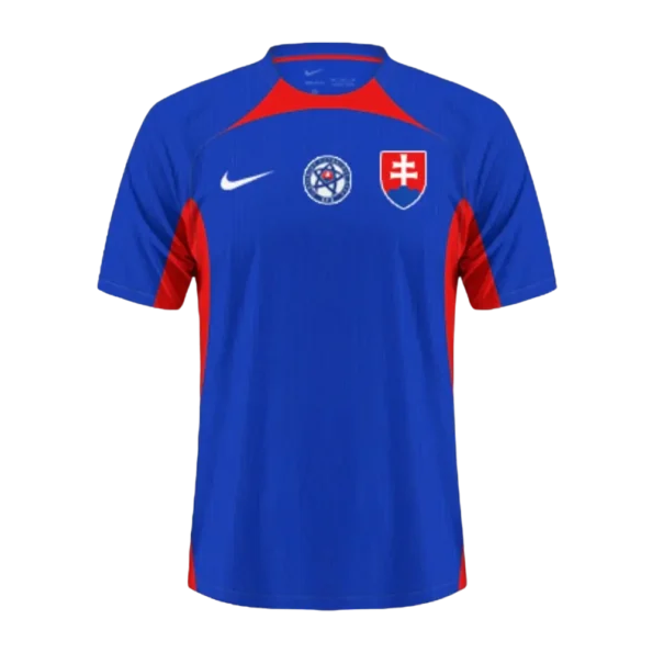 Camisa I Seleção da Eslováquia Azul 2024/25 Masculina