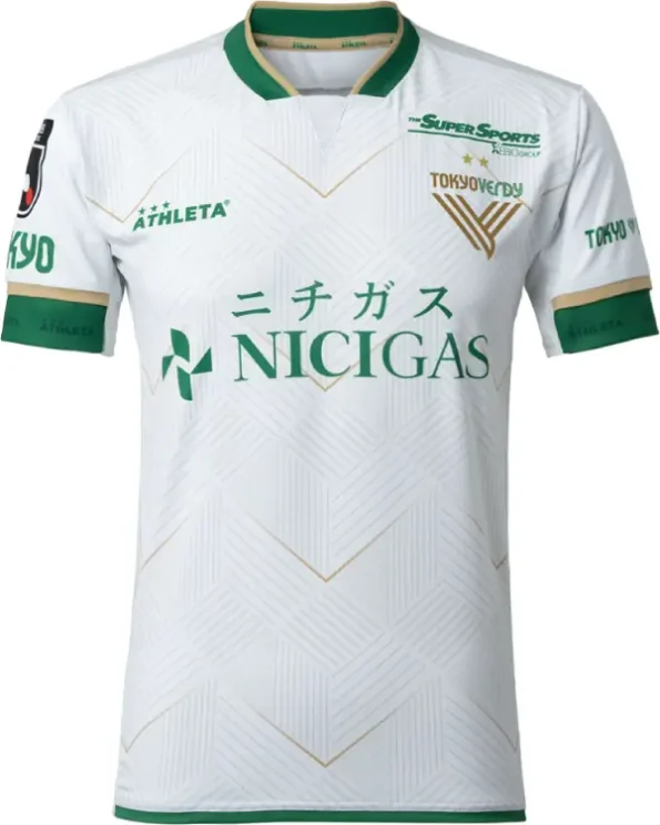 Camisa do Tokyo Verdy Home II Branca 2024/25 Masculina