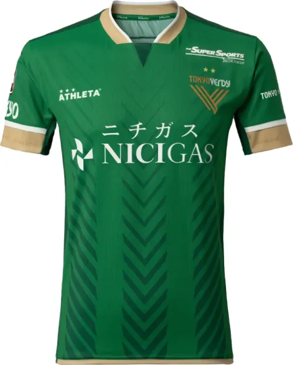 Camisa do Tokyo Verdy Home I Verde 2024/25 Masculina