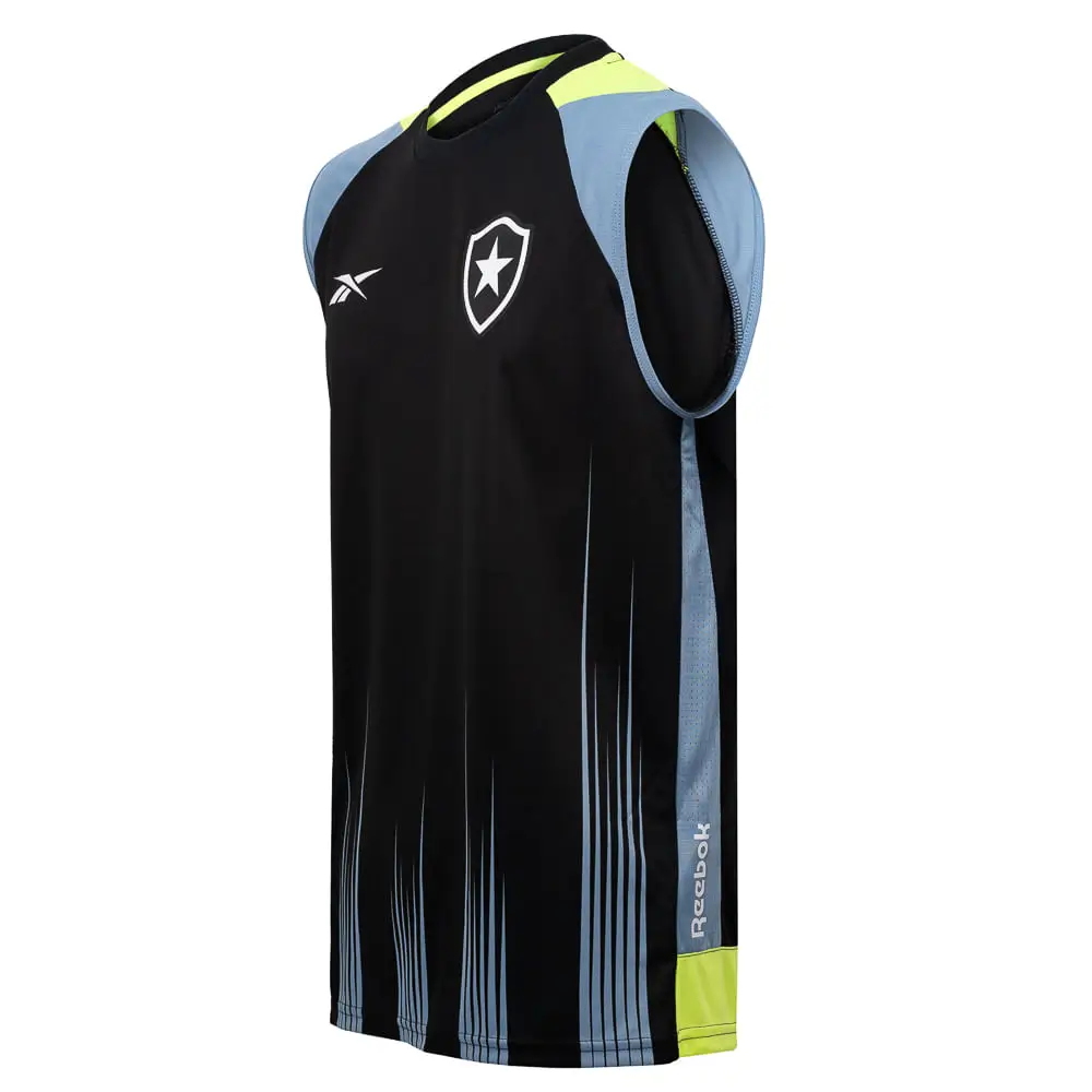 Camisa Regata do Botafogo Treino Preta 2024/25 Masculina Camisa Regata do Botafogo Treino Preta 2024/25 Masculina