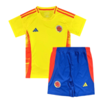 Kit Infantil Colômbia Amarela Home I 2024/25 Unissex