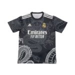 Camisa Real Madrid Dragão Preta 2024/25 Masculina