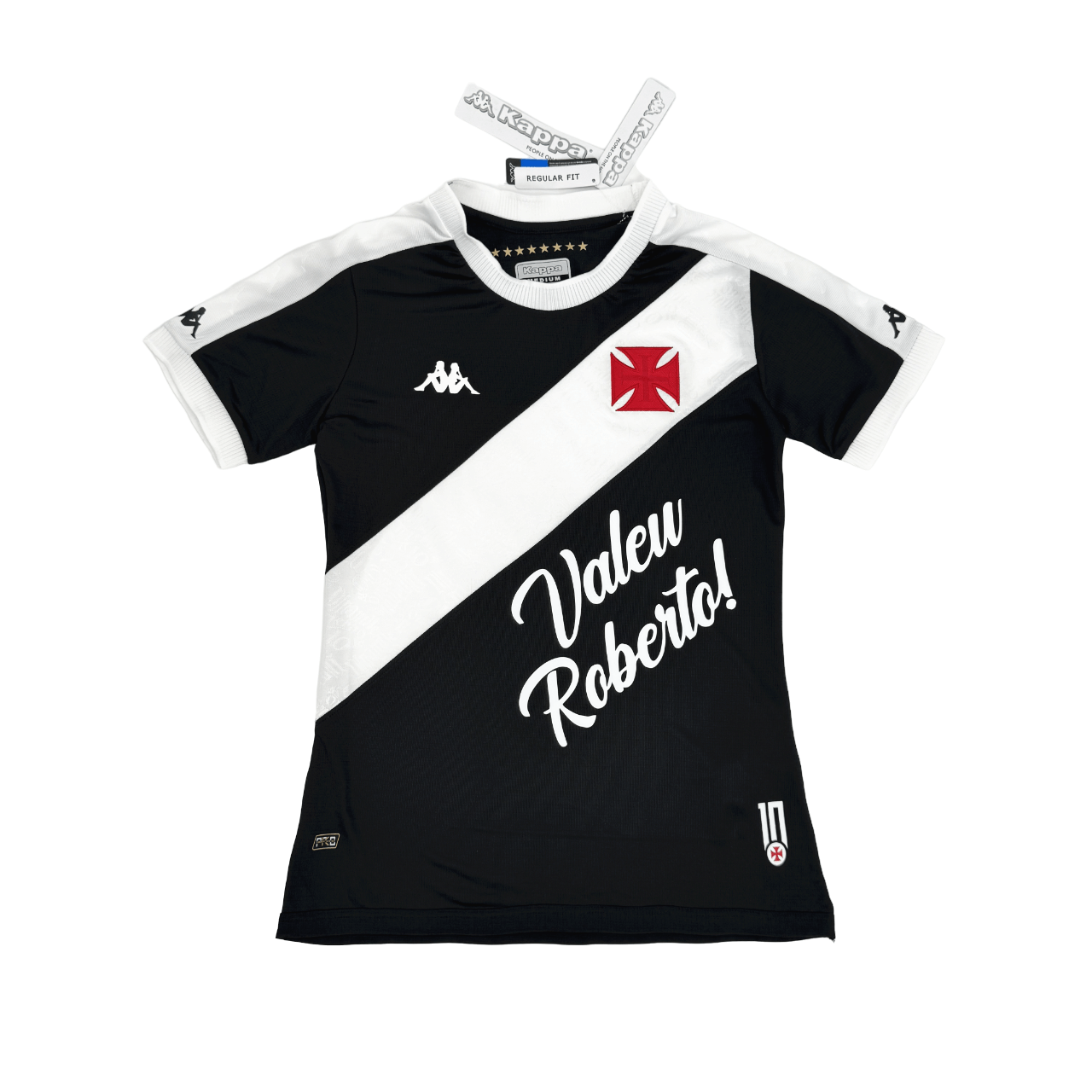 Camisa do Vasco Valeu Roberto Preta II 2024/25 Feminina Camisa do Vasco Valeu Roberto Preta II 2024/25 Feminina