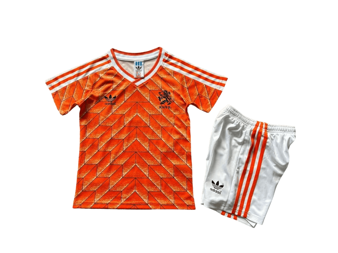 Kit Infantil Holanda 1988 Laranja Unissex Kit Infantil Holanda 1988 Laranja Unissex