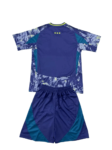Kit Infantil Ajax Azul Away II 2024/25 Unissex