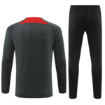 Conjunto de Treino PSG Jaqueta+Calça Preta/Vermelha 2022/23