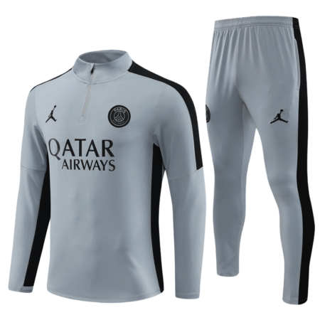 Conjunto de Treino PSG Jaqueta+Calça Cinza 2023/24