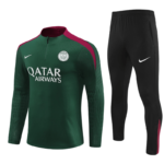 Conjunto de Treino PSG Jaqueta+Calça Verde 2024/25