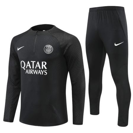 Conjunto de Treino PSG Jaqueta+ Calça Preta 2022/23 Jogador