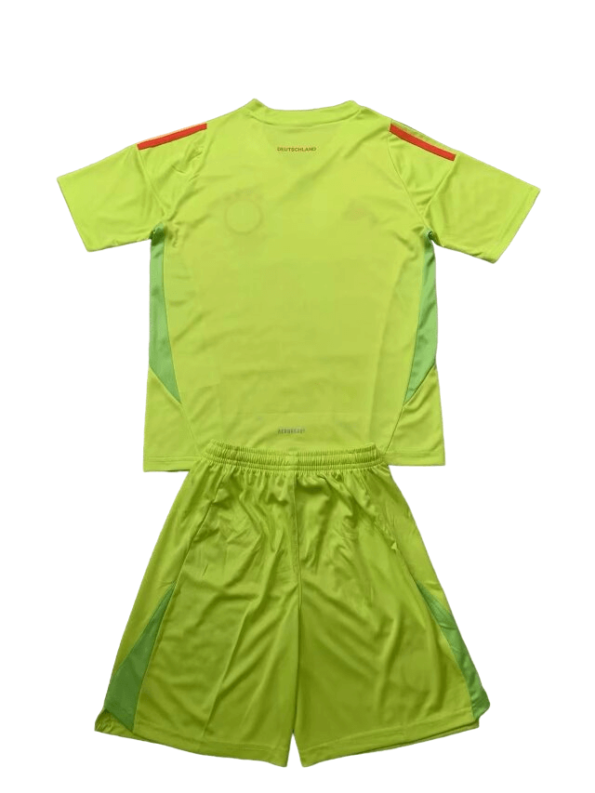 Kit Infantil Alemanha Verde Goleiro 2024/25 Unissex