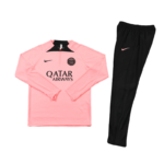 Conjunto de Treino PSG Jaqueta Rosa+ Calça Preta 2022/23