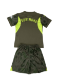 Kit Infantil Borussia Dortmund Verde Goleiro 2024/25 Unissex