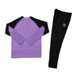 Conjunto de Treino PSG Jaqueta Roxo + Calça Preta 2023/24