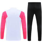 Conjunto de Treino PSG Jaqueta+Calça Rosa/Branco 2021/22