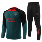 Conjunto de Treino PSG Jaqueta+Calça Verde 2022/23