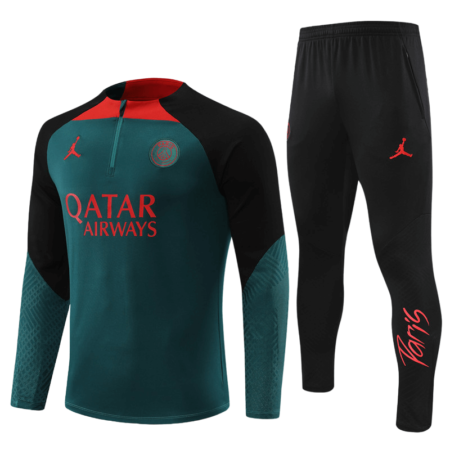 Conjunto de Treino PSG Jaqueta+Calça Verde 2022/23