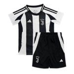 Kit Infantil Juventus Branca I Home Titular 2024/25 Unissex