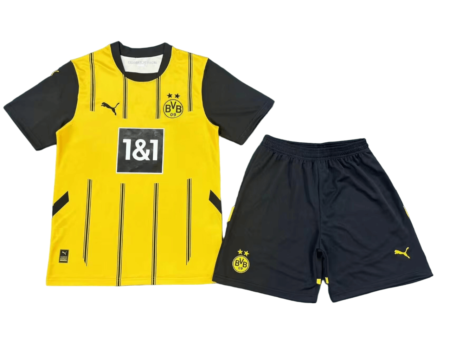 Kit Infantil Borussia Dortmund Amarela Home I 2024/25 Unissex