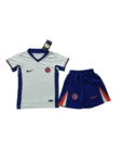 Kit Infantil Chelsea Away Branca 2024/25 Unissex