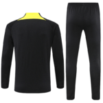 Conjunto de Treino PSG Jaqueta + Calça Preta/Amarela 2022/23
